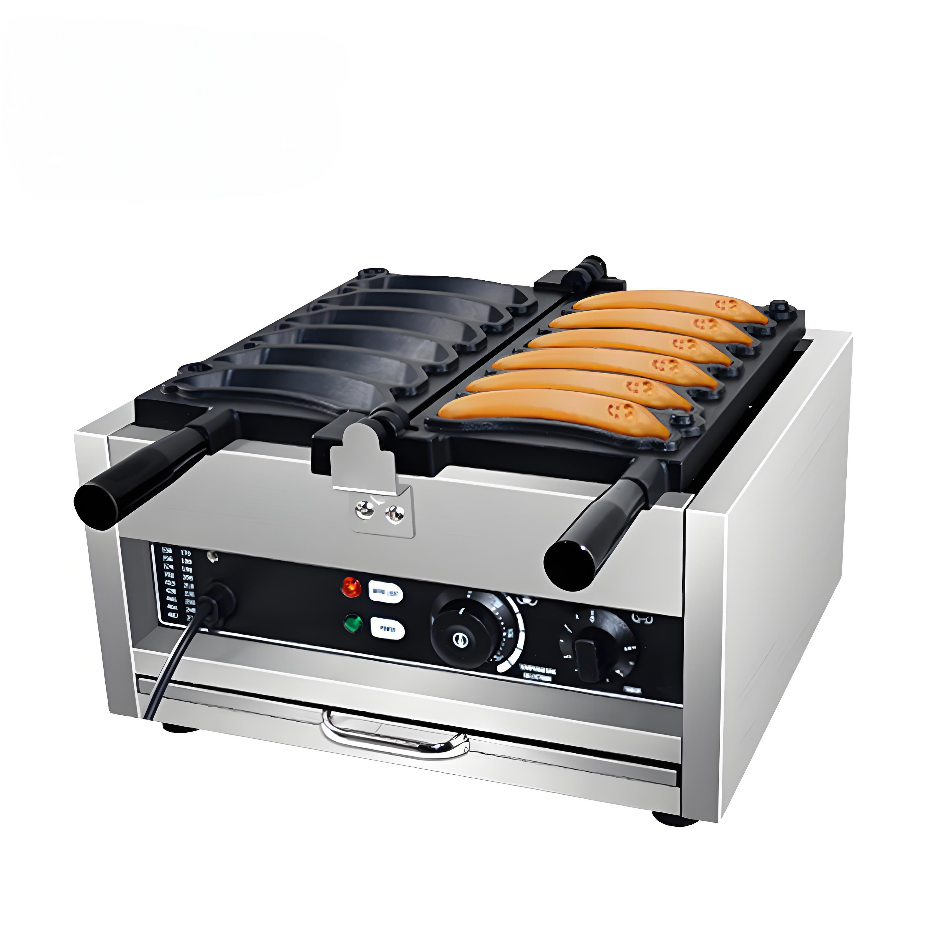 Waffle Maker Commercial - Food tools Commercial Electric Banana Shape