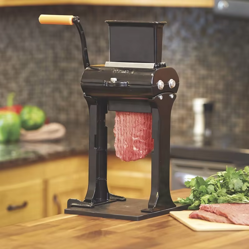 Commercial Kitchen Grinder - Stainless Steel Manual Meat Grinder Machine