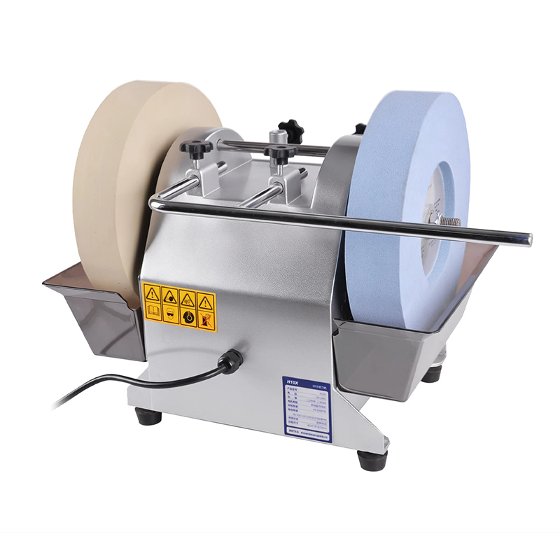 Commercial Kitchen Grinder - 10-inch Dual-Wheel Electric Knife Sharpener Compact