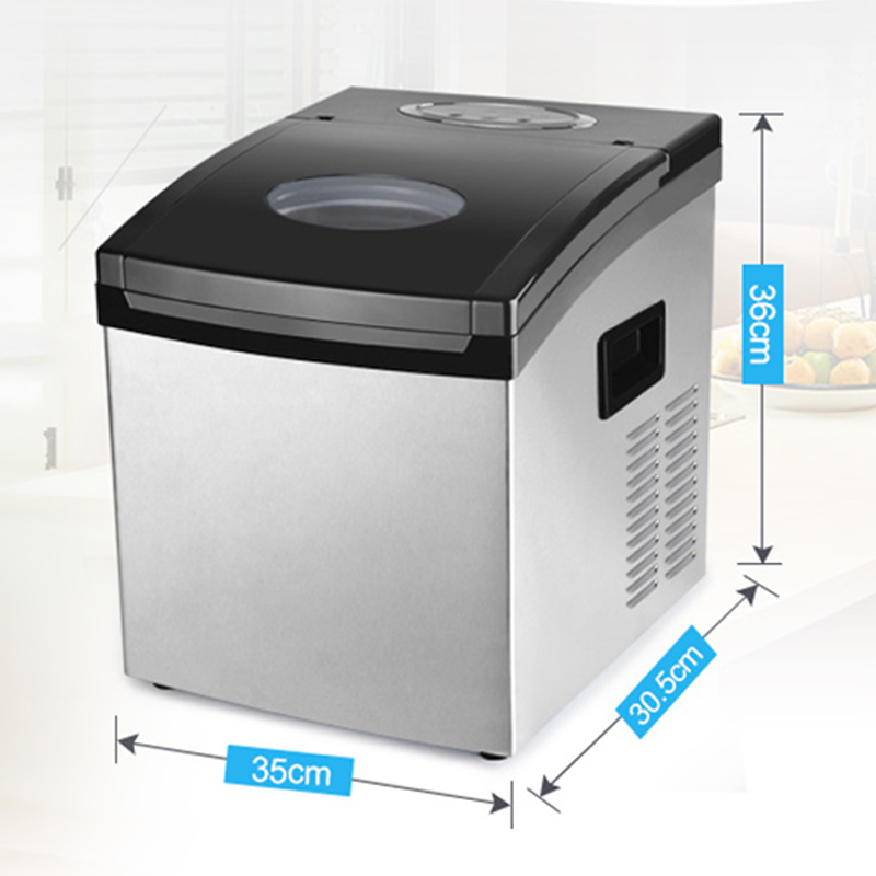 220V Commercial Ice Cube Maker - Commercial Kitchen Ice Machine บทวิจารณ์และราคา