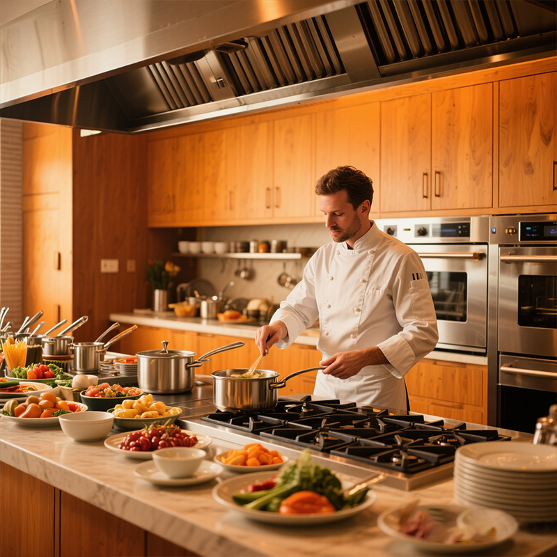 Automatic Commercial Kitchen E - Commercial Kitchen Projects บทวิจารณ์และราคา