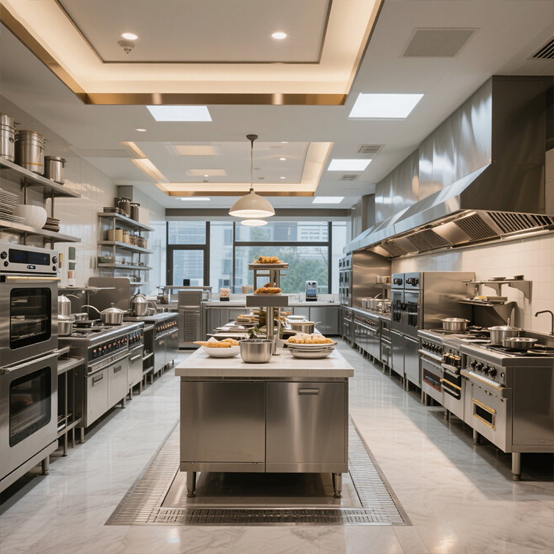 Automatic Commercial Kitchen E - Commercial Kitchen Projects บทวิจารณ์และราคา