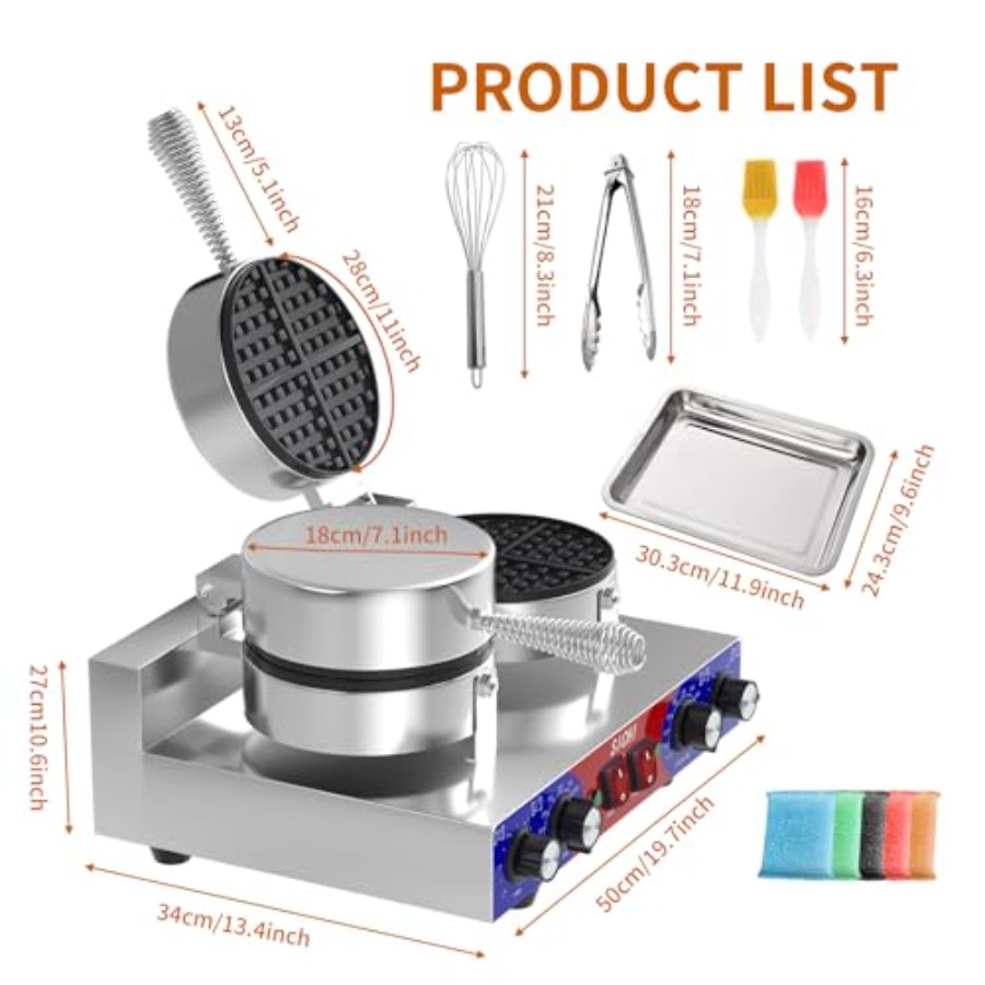 Commercial waffle maker for re - Waffle Maker Commercial บทวิจารณ์และราคา