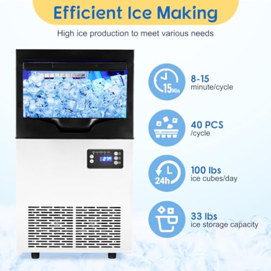 Commercial ice machine for hom - Commercial Kitchen Ice Machine บทวิจารณ์และราคา