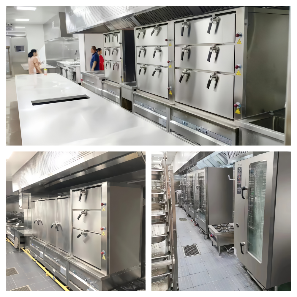 Commercial Gas Steam Cabinet S - Commercial Kitchen Projects บทวิจารณ์และราคา