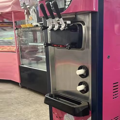 Stainless Steel Soft Ice Cream - Commercial Kitchen Ice Machine บทวิจารณ์และราคา