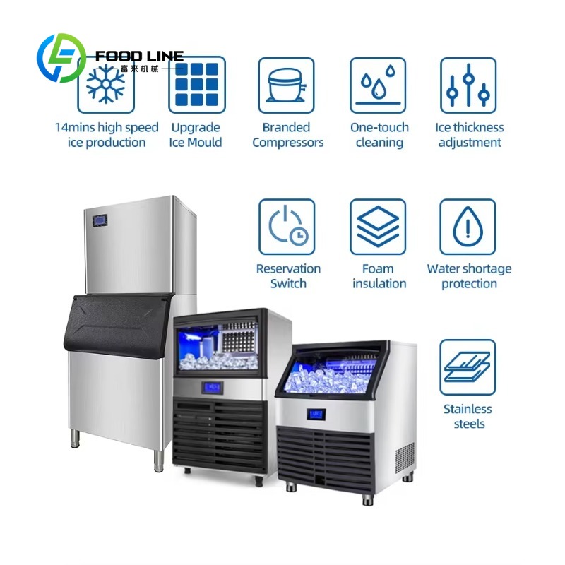 Commercial Ice Cube Maker Mach - Commercial Kitchen Ice Machine บทวิจารณ์และราคา