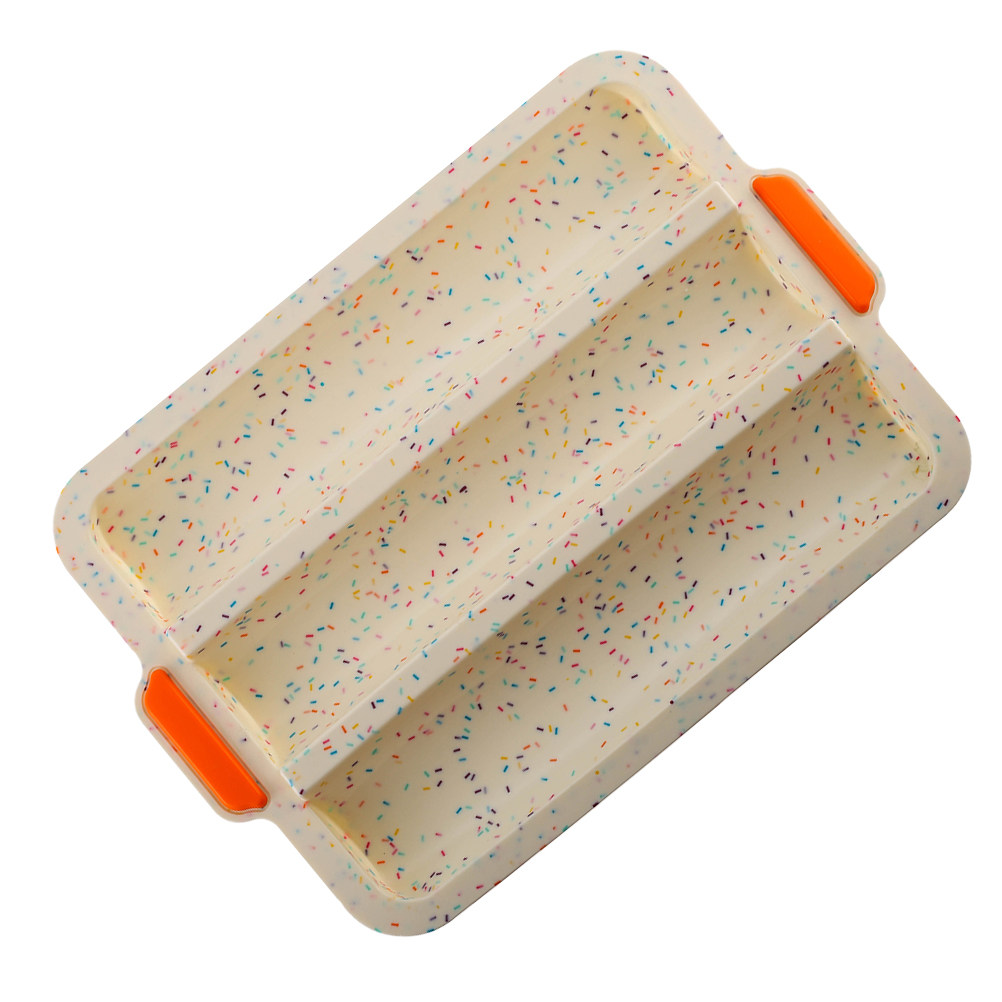 Silicone French Bread Pan Thre - Commercial Kitchen At Home บทวิจารณ์และราคา