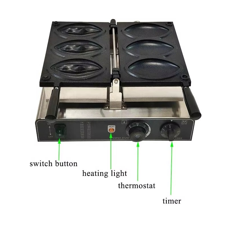 Commercial Snack Food Baker 3  - Waffle Maker Commercial บทวิจารณ์และราคา