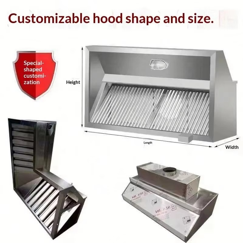 Commercial Customizable Kitche - Commercial Kitchen Exhaust Hood บทวิจารณ์และราคา