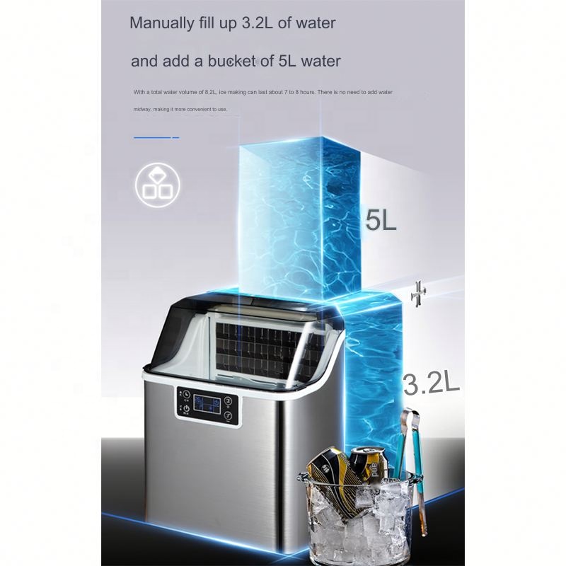 Professional custom ice machin - Commercial Kitchen Ice Machine บทวิจารณ์และราคา