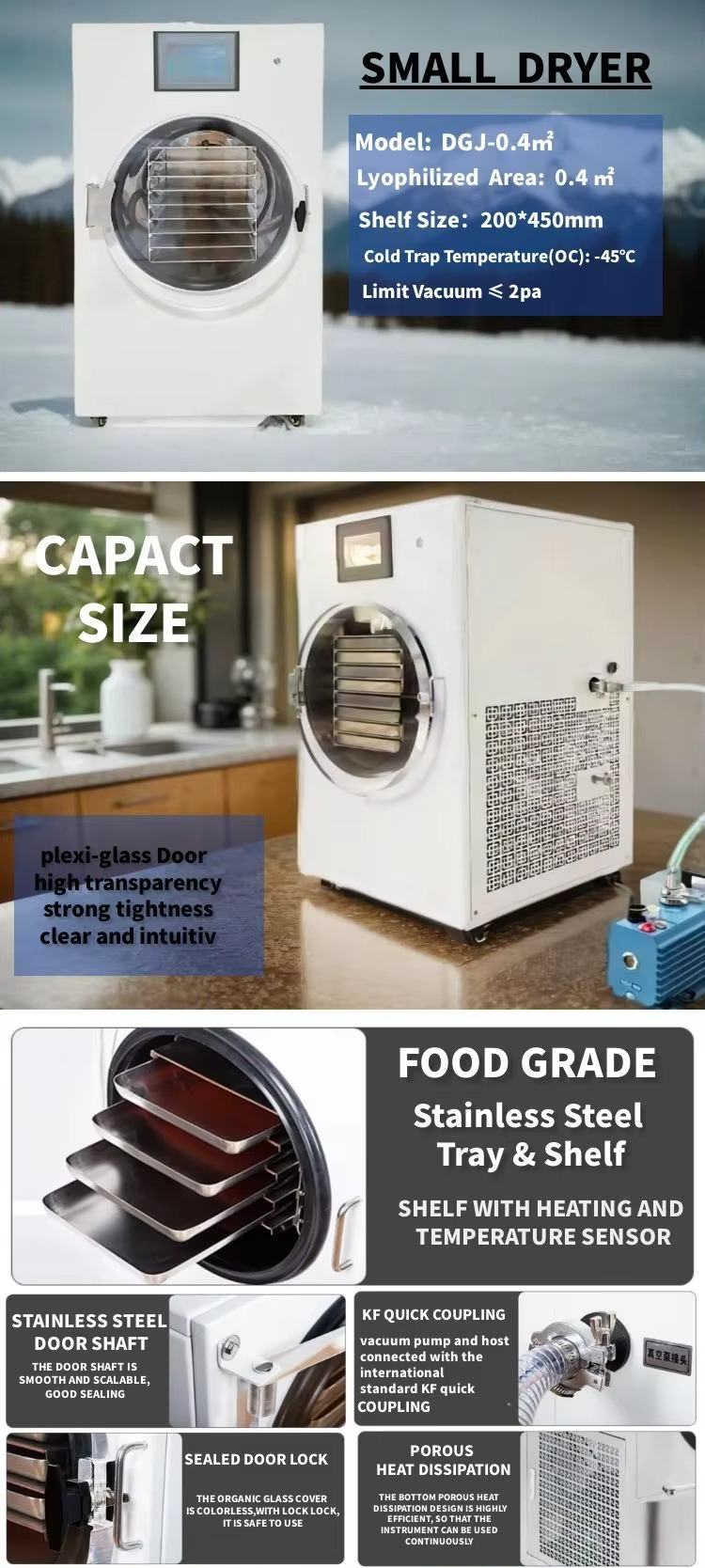 Commercial Industrial Mini Fre - Commercial Food Dehydrator บทวิจารณ์และราคา