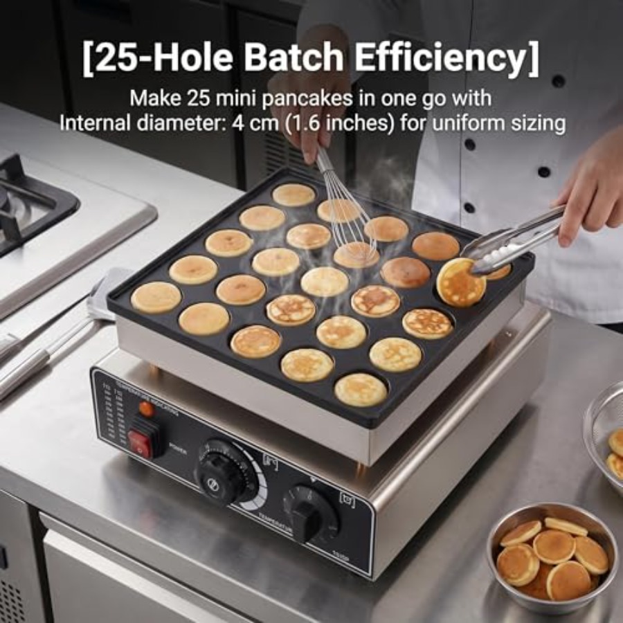 900W pancake maker for cafe an - Waffle Maker Commercial บทวิจารณ์และราคา