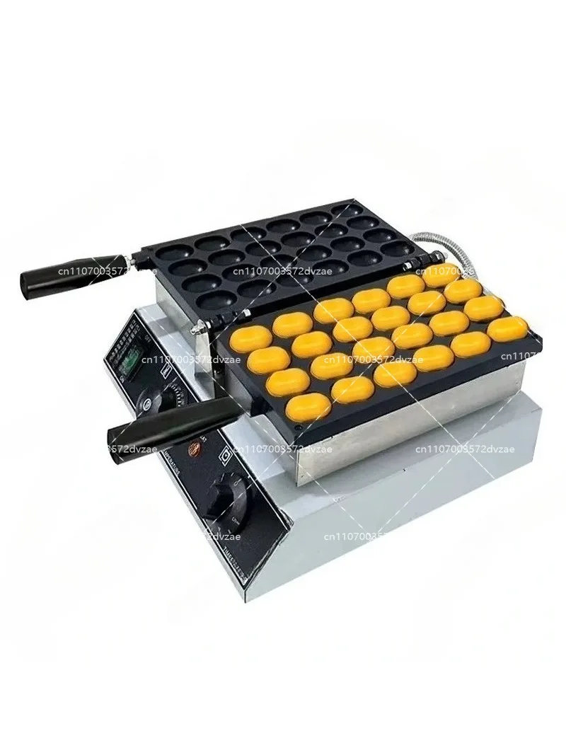 Mini Oval Egg Waffle Maker Non - Waffle Maker Commercial บทวิจารณ์และราคา