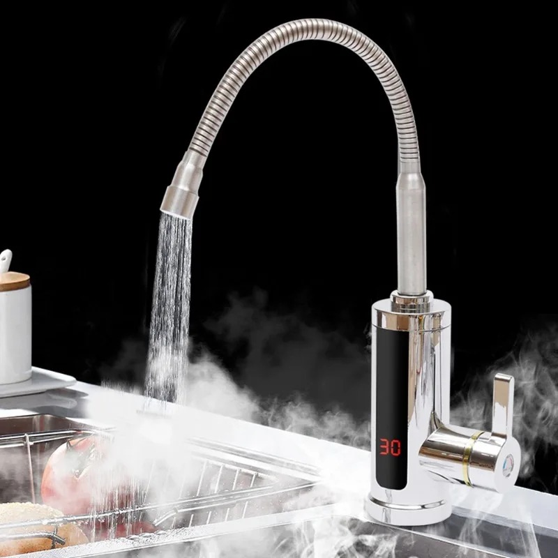 3KW Instantaneous Electric Tap - Commercial Kitchen Mixer บทวิจารณ์และราคา