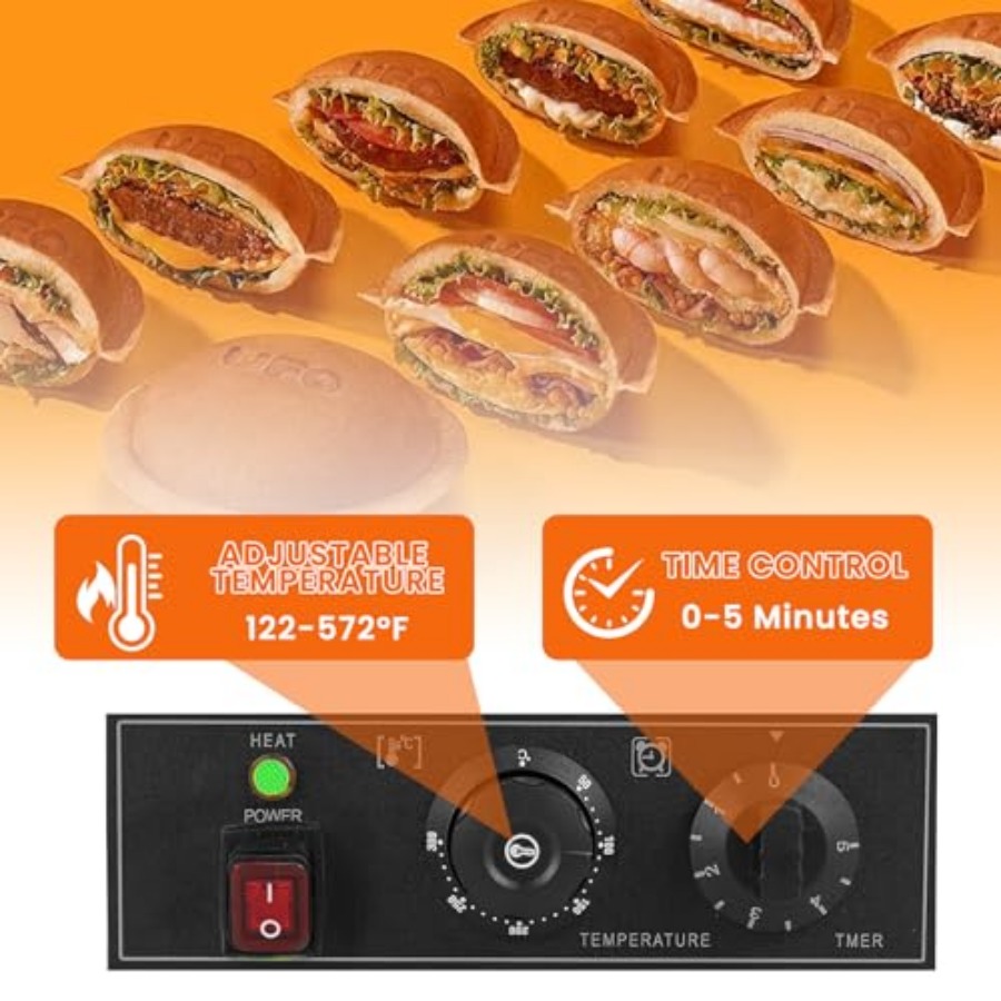 Commercial UFO Burger Maker Ma - Commercial Kitchen Ice Machine บทวิจารณ์และราคา