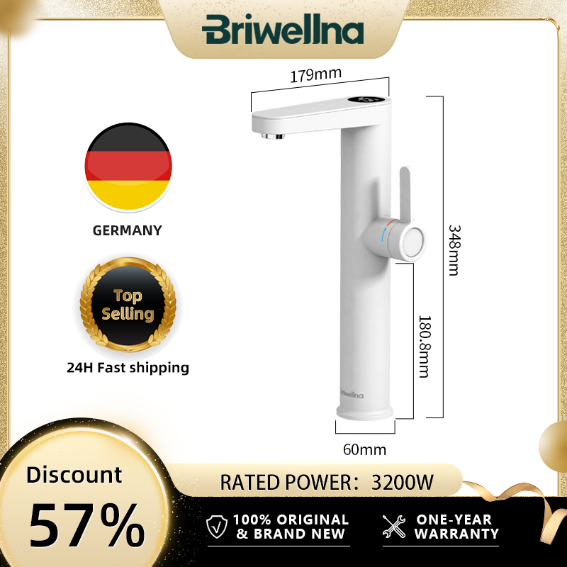 Briwellna Instant Hot Water Fa - Commercial Kitchen Mixer บทวิจารณ์และราคา