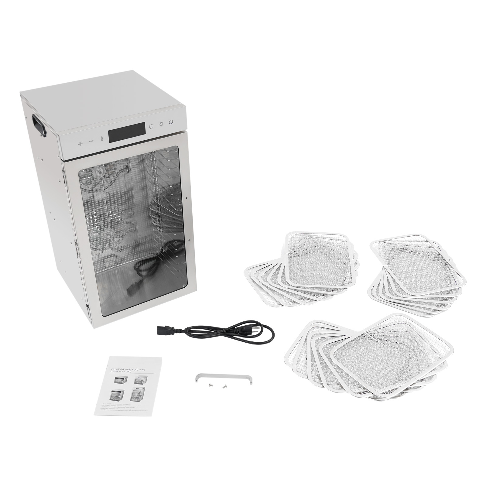 18 Trays Food Dehydrator 304 2 - Commercial Food Dehydrator บทวิจารณ์และราคา