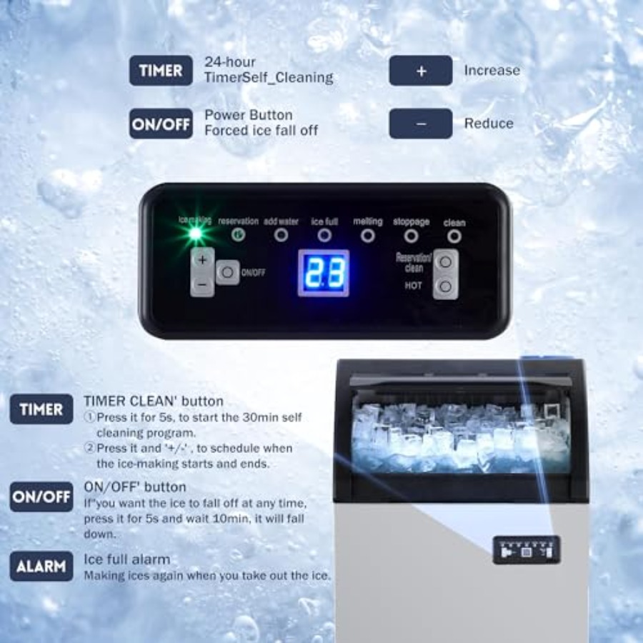 Commercial Ice Maker Machine f - Commercial Kitchen Ice Machine บทวิจารณ์และราคา