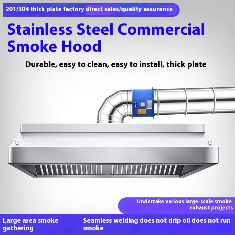 Commercial Kitchen Hood Thicke - Commercial Kitchen Exhaust Hood บทวิจารณ์และราคา