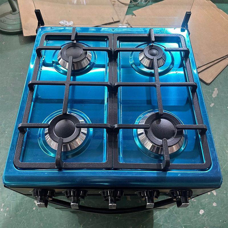 60L Four-Burner Gas Range with - Commercial Kitchen Stove บทวิจารณ์และราคา