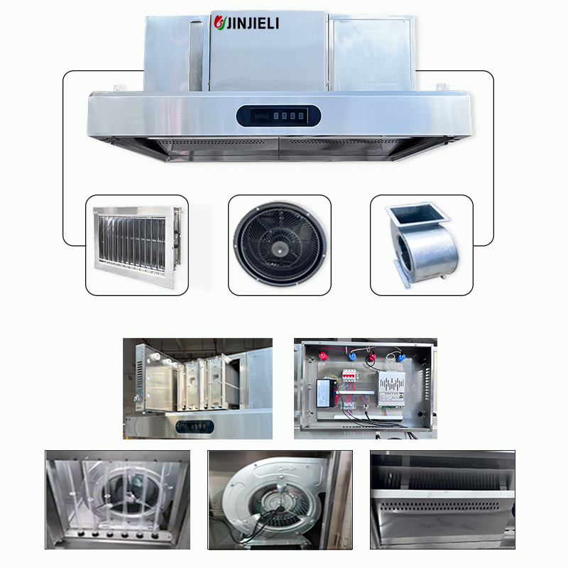 JINJELI Commercial Smart Stain - Commercial Kitchen Hood Installation บทวิจารณ์และราคา