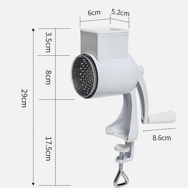 Grain Grinder Hand Crank Mill  - Commercial Kitchen Grinder บทวิจารณ์และราคา