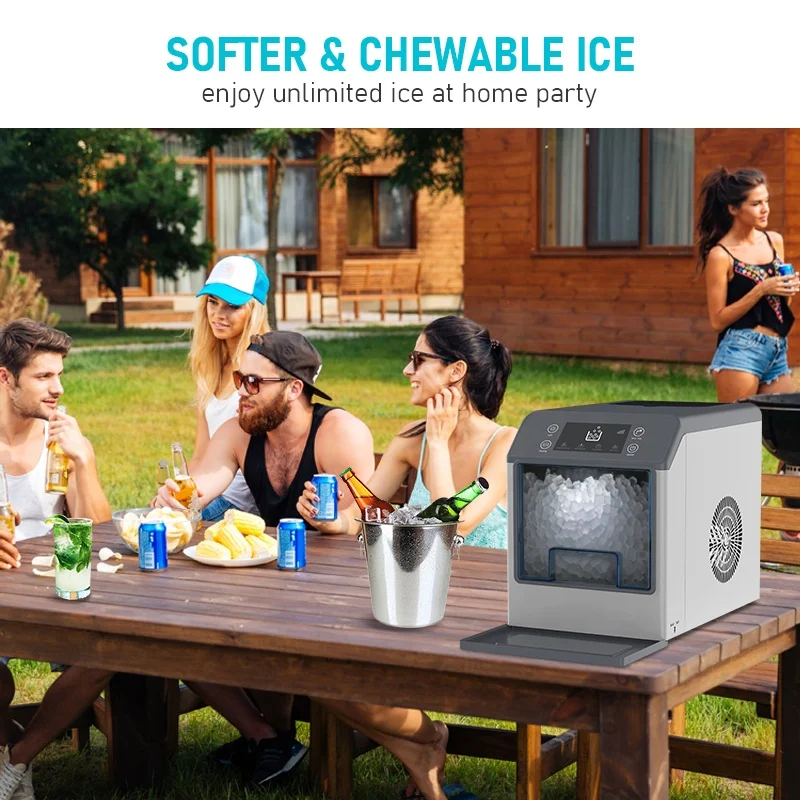 33LBS/24H Commercial Ice Maker - Commercial Kitchen Ice Machine บทวิจารณ์และราคา