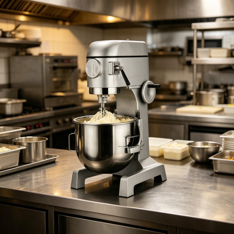 Stainless Steel Commercial Dou - Commercial Kitchen Mixer บทวิจารณ์และราคา