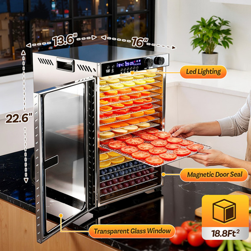 48H Timer Food Dehydrator Mach - Commercial Food Dehydrator บทวิจารณ์และราคา