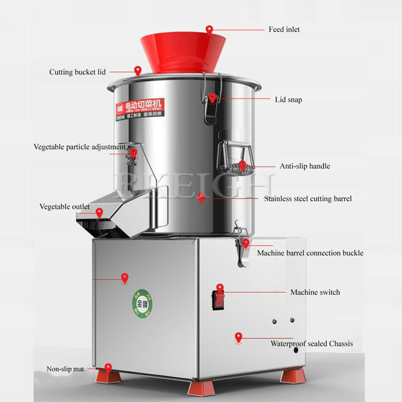 Electric Vegetable Cutter Comm - Commercial Kitchen Grinder บทวิจารณ์และราคา