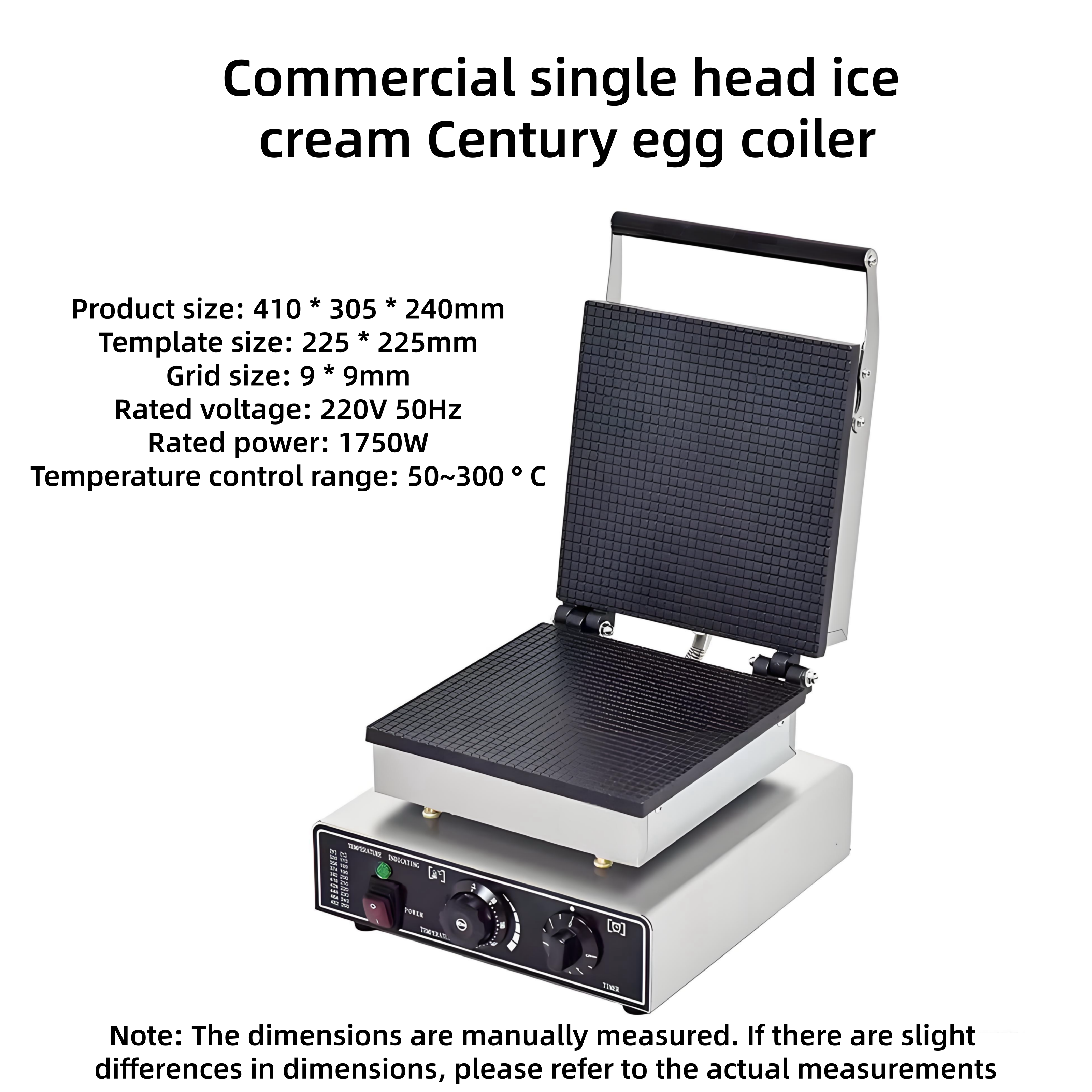 Food tools Commercial New 220V - Waffle Maker Commercial บทวิจารณ์และราคา