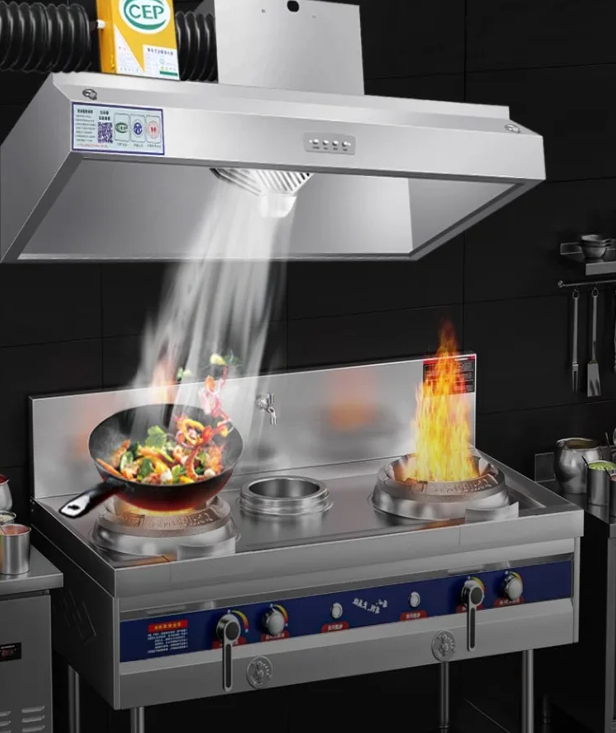 220V Commercial Range Hood Kit - Commercial Kitchen Hood Exhaust Fans บทวิจารณ์และราคา