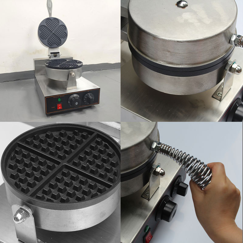 Commercial Stainless Steel Ele - Waffle Maker Commercial บทวิจารณ์และราคา