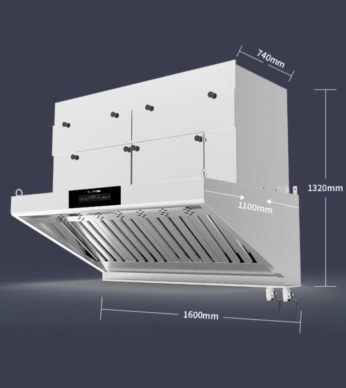 Priced Ductless Kitchen Hood E - Commercial Kitchen Exhaust Hood บทวิจารณ์และราคา
