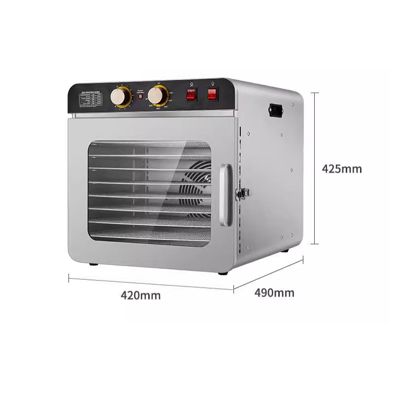 10 Layer Stainless Steel Food  - Commercial Food Dehydrator บทวิจารณ์และราคา