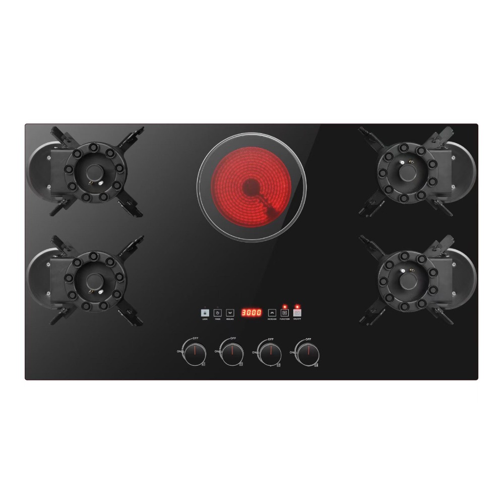 5-Head Flaming Flip Magic Disc - Commercial Kitchen Stove บทวิจารณ์และราคา