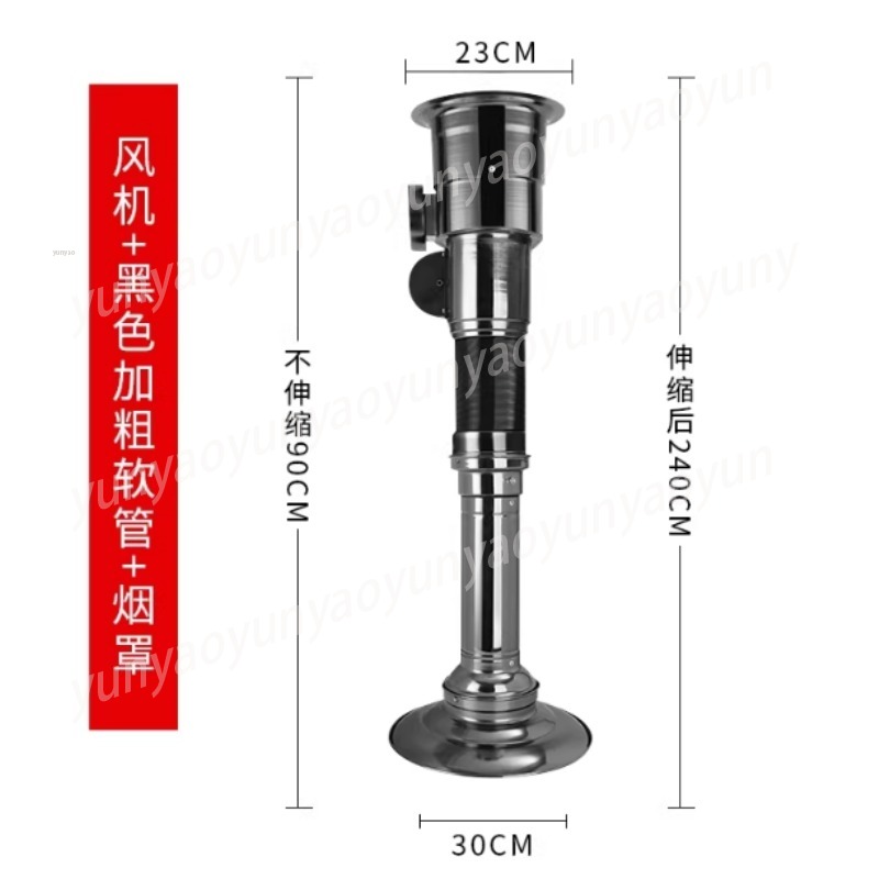 Telescopic Extractor Hood, Ret - Commercial Kitchen Hood Exhaust Fans บทวิจารณ์และราคา