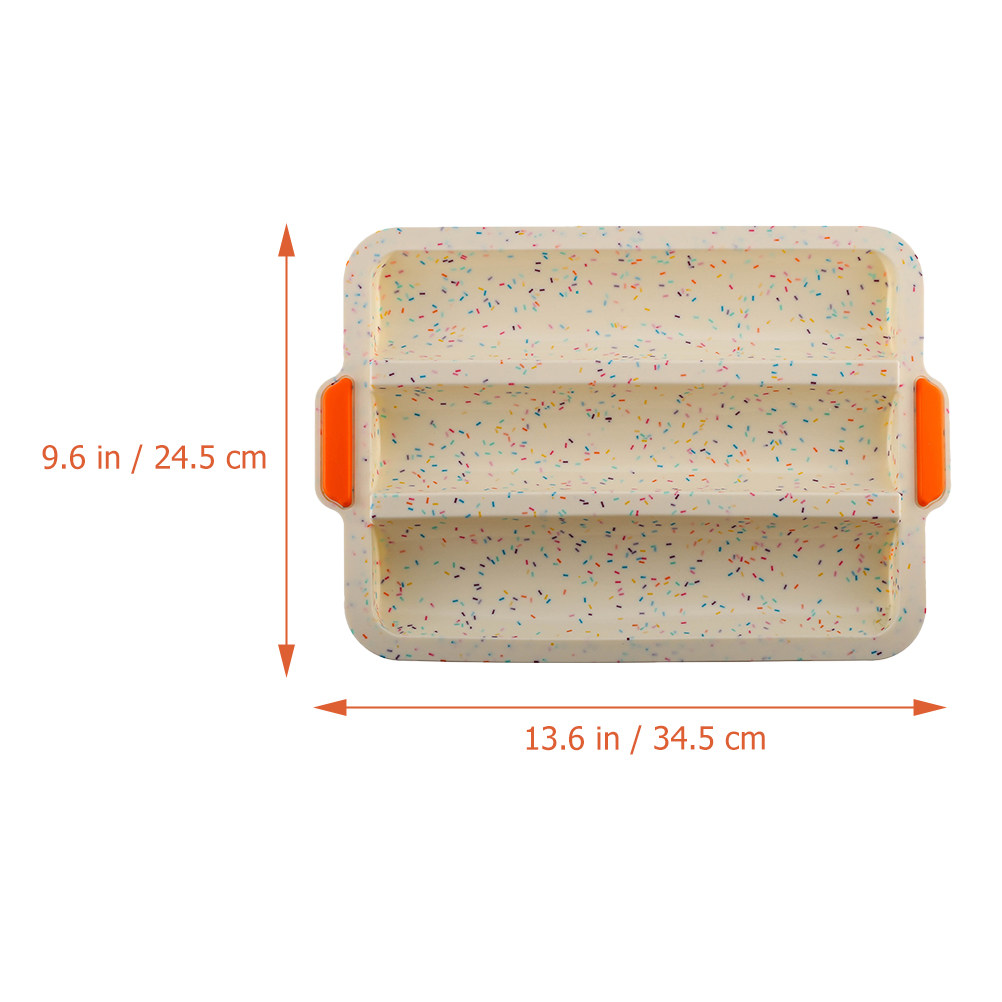 Silicone French Bread Mold 3 S - Commercial Kitchen At Home บทวิจารณ์และราคา