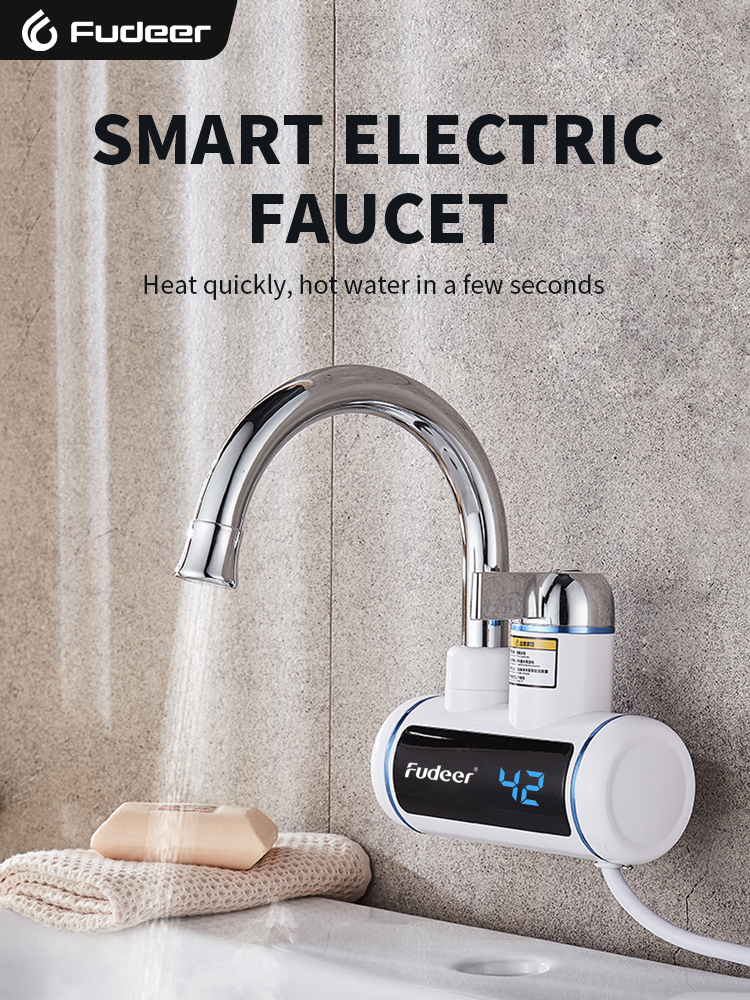 Fudeer Electric Water Heater 2 - Commercial Kitchen Mixer บทวิจารณ์และราคา