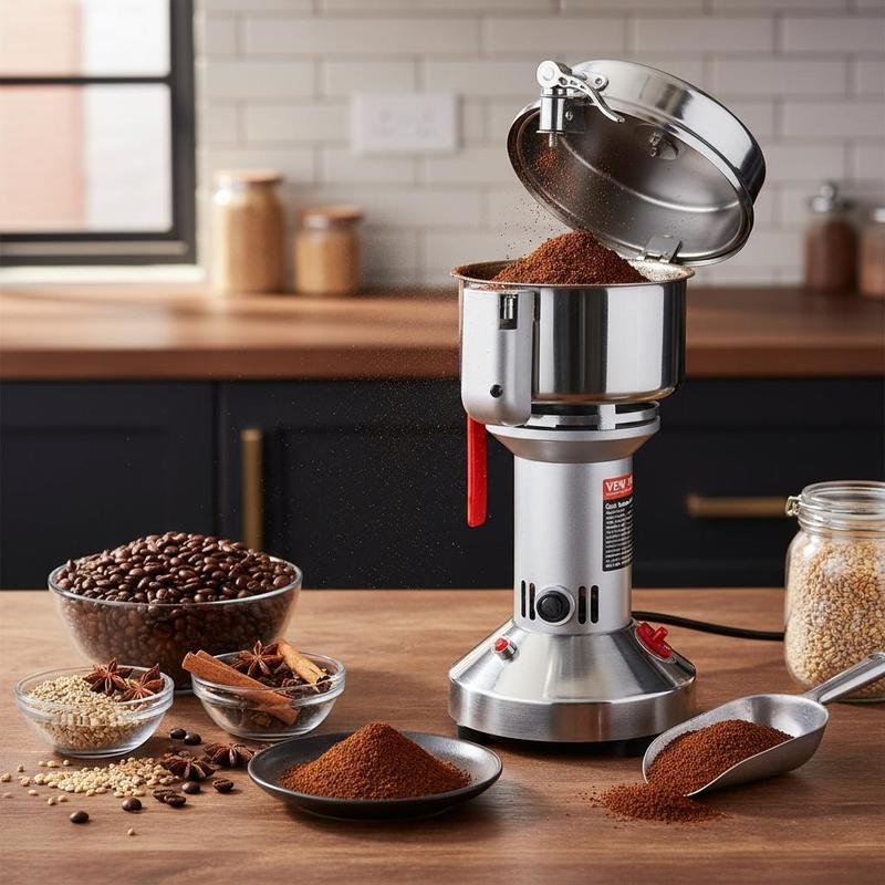 Dry Powder Grinder 550g For Ki - Commercial Kitchen Grinder บทวิจารณ์และราคา